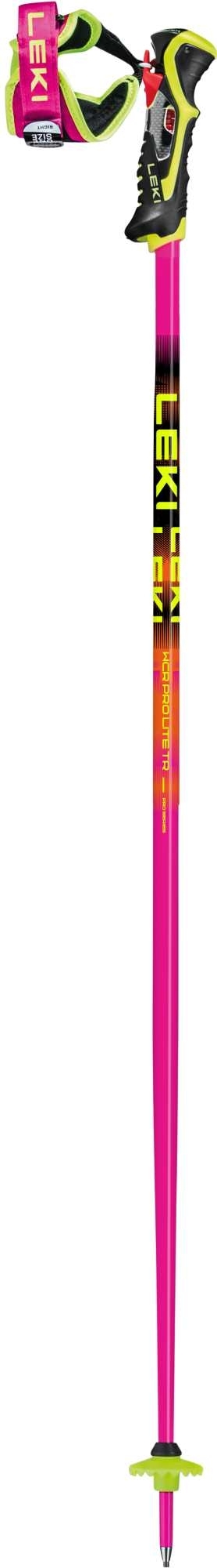 LEKI WCR Pro Lite SL TR Downhill-Stöcke, neonpink-neonorange-neongelb